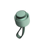 BergHOFF Termokrūze-Pudele LEO 500 ml | Ar diviem vāciņiem | Pelēka/Piparmētru - Image 7