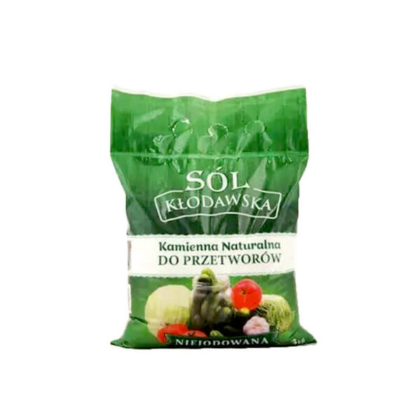 Dabīgā Kłodavas akmens sāls | 3 kg, rupja maluma
