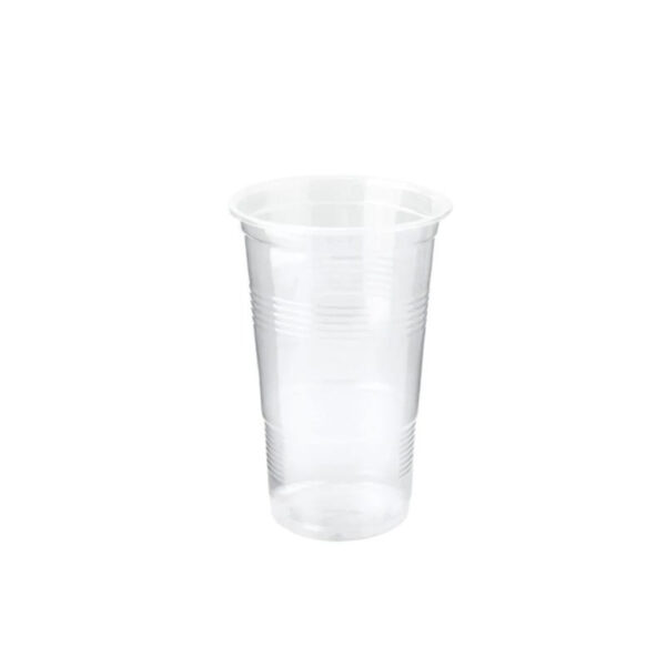 Vienreizējās caurspīdīgās glāzes | 560 ml, 50 gab., PET