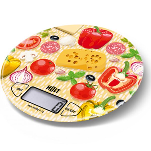 HOLT Virtuves svari HT-KS-003 Dārzeņi | Līdz 8kg, 1g precizitāte, Taras funkcija