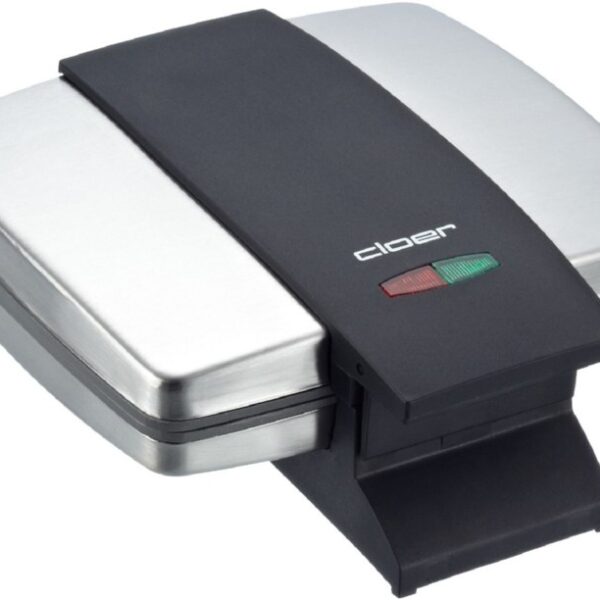 CLOER Sendviču Tosteris CLO6235 | 930 W, Gliemežvāka Forma, 3 Līmeņu Slēdzene, Nerūsējošais Tērauds