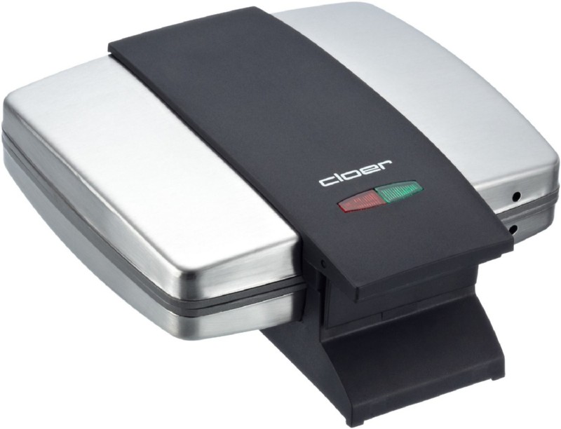 01_CLO6235 CLOER Sendviču Tosteris CLO6235 | 930 W, Gliemežvāka Forma, 3 Līmeņu Slēdzene, Nerūsējošais Tērauds - Image 1