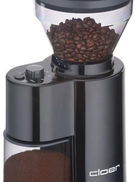 CLOER Kafijas dzirnaviņas ar akmeņiem CL07520 | 100 W, 300 g Tilpums, Regulējams daudzums