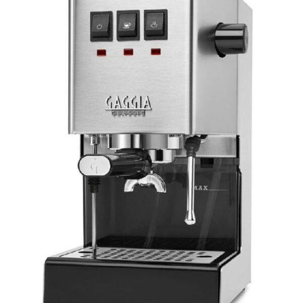 GAGGIA Rokas Kafijas automāts Classic Evo RI9481/11 Inox | 15 Bāri, Profesionāls hromēta misiņa filtrs, 3 Filtri