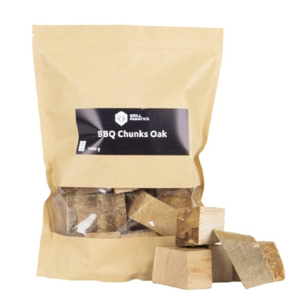 GRILL FANATICS Ozola Koka Bluķi Smēķēšanai RSK1353 | Ass, Pikants Aromāts, Ozola Veids