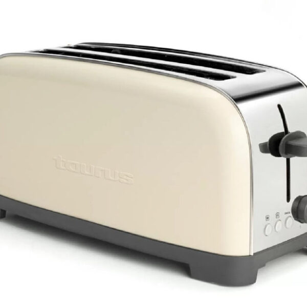 TAURUS Tosteris TA96065600 | 1400 W, 6 Līmeņi, 3 Funkcijas, 2 Īpaši Lielas Šķēles