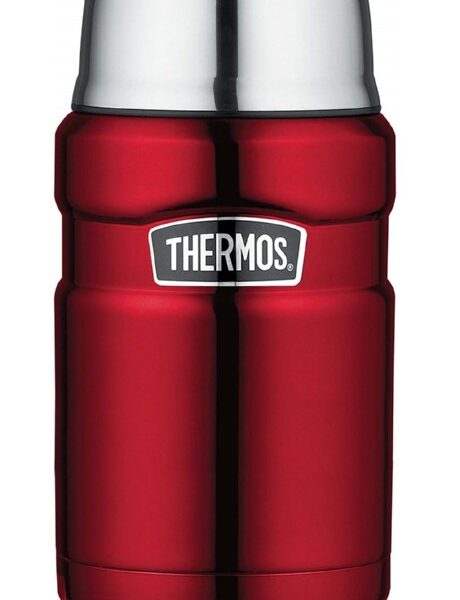 THERMOS Pārtikas termoss THSK3020CR 710 ml | Sarkans, Uztur karstumu 14 stundas, Nerūsējošais tērauds