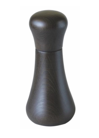 ZYLE Prieskonių Malūnėlis ZY065GRDW | 16 cm, Tumšs Rieksts, "CrushGrind" Keramikas Dzirnavas