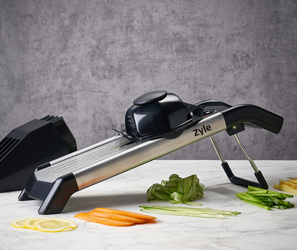 ZYLE Dārzeņu Griezējs ZY10051SL | 5 Griešanas Režīmi, Regulējami Griezumi (1,5–7 mm), Frī Kartupeļiem