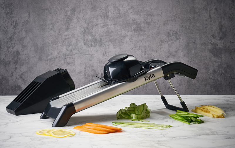 01_ZY10051SL ZYLE Dārzeņu Griezējs ZY10051SL | 5 Griešanas Režīmi, Regulējami Griezumi (1,5–7 mm), Frī Kartupeļiem - Image 1