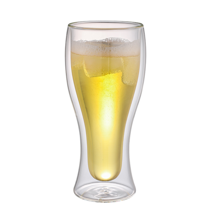 01_ZY1340DG ZYLE Termo Glāzes ZY1340DG | 400 ml (2 gab.), Borosilikāta Stikls, Dubultās Sieniņas - Image 1