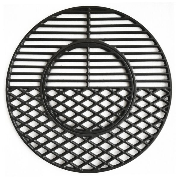 ZYLE Čuguna Restes Kamado Griliem ZY26CIGR | Ø 55 cm, Noņemams Centrs, Labākai Garšai