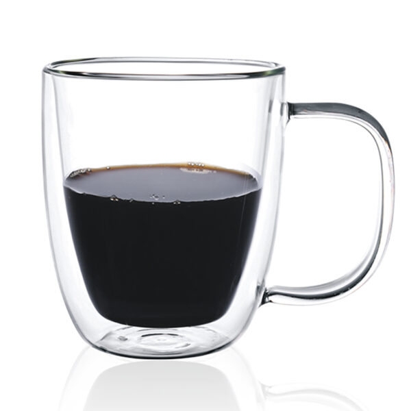 ZYLE Termo Glāzes ZY5748DG | 480 ml (2 gab.), Dubultsienas, Piemērotas Mikroviļņu Krāsnij