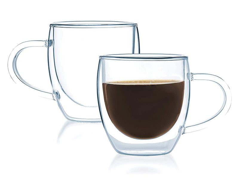 01_ZY8024DG ZYLE Termo Glāzes ZY8024DG | 240 ml (2 gab.), Dubultsienas, Piemērotas lietošanai mikroviļņu krāsnī - Image 1