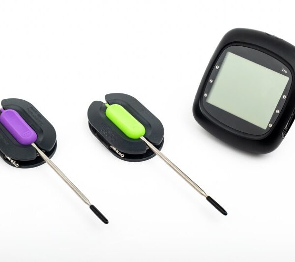 EASYBBQPro3 Bezvadu Grila Termometrs | 100 m Bluetooth, 2 Zondes, 380°C Diapazons