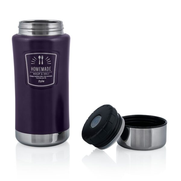 ZYLE "HomeMade" Pārtikas termoss ZY1000PLFC 1 L | Violets, Saglabā karstumu 14 stundas, Vakuuma izolācija