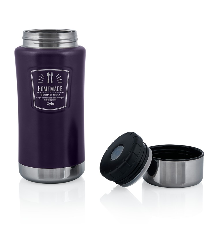 02_ZY1000PLFC ZYLE "HomeMade" Pārtikas termoss ZY1000PLFC 1 L | Violets, Saglabā karstumu 14 stundas, Vakuuma izolācija - Image 1