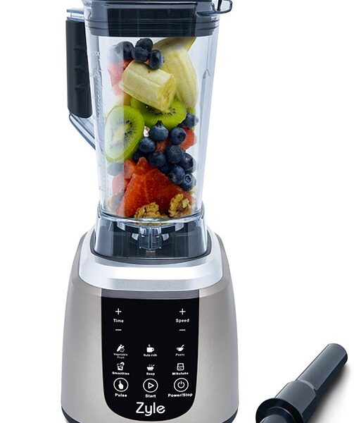 ZYLE Profesionālais kokteiļu blenderis ZY703BL | 1800 W, 28000 apgr./min., 2 L Tritan trauks, Vācu tērauds
