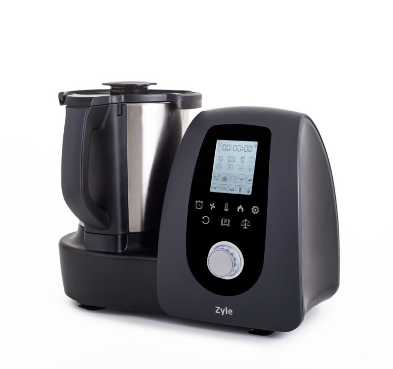 03_ZY508FP ZYLE Viedā Virtuves Kombains ZY508FP | 1700 W, WiFi (Tuya), Iebūvēti Svari, Tvaicēšanas Funkcija - Image 1