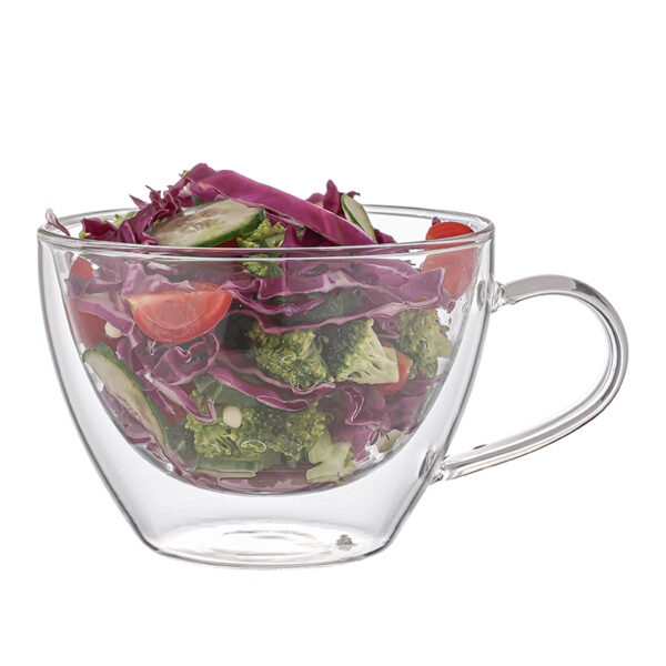 ZYLE Termo Glāzes ZY5134DG | 340 ml (2 gab.), Borosilikāta Stikls, Dubultās Sienas