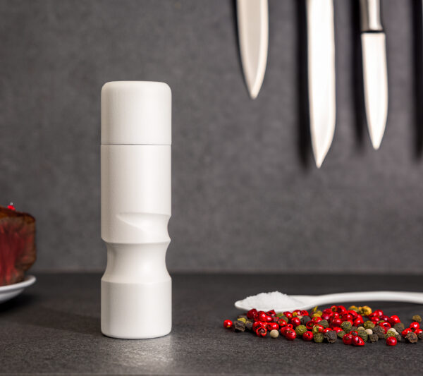 ZYLE Garšvielu dzirnaviņas ZY438GRW | 20 cm, "CrushGrind" keramiskās dzirnakmeņi, regulējams rupjums