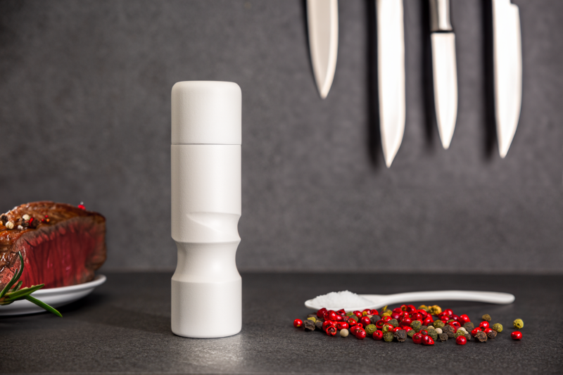 04_ZY438GRW ZYLE Garšvielu dzirnaviņas ZY438GRW | 20 cm, "CrushGrind" keramiskās dzirnakmeņi, regulējams rupjums - Image 1