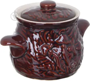 Čenakinė (Puodas Troškinimui) 0,7 L | Keramika, Pieno Degimas, Glazūra