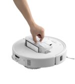 ROBOROCK Siurblys Robotas Qrevo Edge 5V1 | 18500 Pa, Kompaktiška Stotelė, FlexiArm™