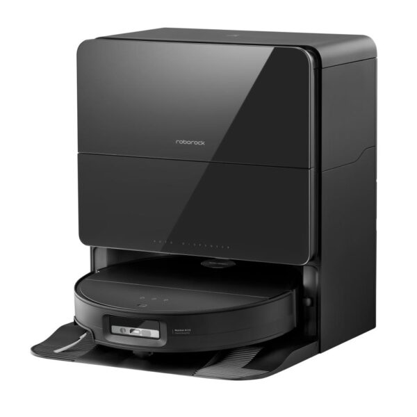 ROBOROCK Robots-putekļsūcējs SAROS 10 (S1052-00) | Melns, Ar pašattīrīšanās staciju, 6400 mAh