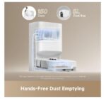 Dreame Robotas siurblys D20 Plus (RLD35GD) | 13000 Pa, 5L Automatinė stotelė, DuoBrush™