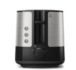 Philips Skrudintuvas HD2635/90, 950 W, Juodas/Sidabrinis | 8 nustatymai, Integruotas laikiklis