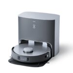 Ecovacs Robotsūcējs DEEBOT X1 PLUS (Melns) | 5000 Pa, Automātiskā stacija, AIVI 3D