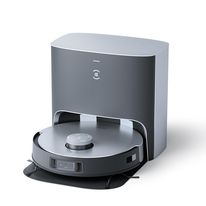 3cd67a96-f5a7-4466-a5c4-7222c0b384cb Ecovacs Robotsūcējs DEEBOT X1 PLUS (Melns) | 5000 Pa, Automātiskā stacija, AIVI 3D - Image 1