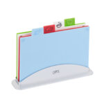 GIPFEL Griešanas dēļu komplekts Galaxy 50963 | 4 gab. ar statīvu, Pārtikas plastmasa