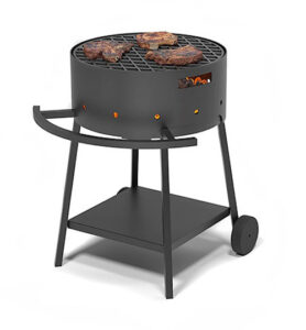 MANGALAS SU GROTELĖM