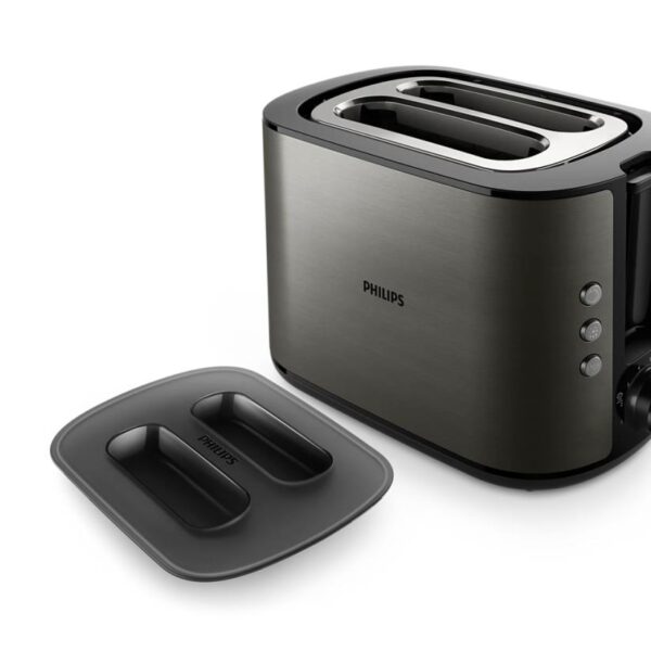 Philips Tosteris HD2651/80, 950 W, Nerūsējošais tērauds | 8 iestatījumi, Titāna krāsa