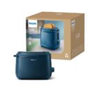 Philips Skrudintuvas HD2511/70, 830 W, Tamsiai mėlynas | 2 angos, Bandelių laikiklis