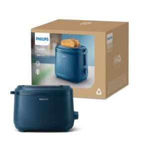 Philips Skrudintuvas HD2511/70, 830 W, Tamsiai mėlynas | 2 angos, Bandelių laikiklis