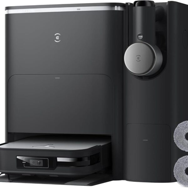 ECOVACS Robotsūcējs DEEBOT X2 COMBO | 8700 Pa, Pilna stacija + Rokas putekļsūcējs