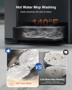 ECOVACS Siurblys Robotas DEEBOT X2 COMBO | 8700 Pa, Visiška Stotelė + Rankinis Siurblys