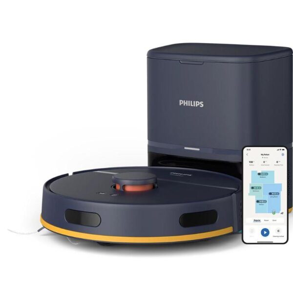 Philips Robotsūcējs XU2100/15, 2000. sērija | 6000 Pa, Automātiskā stacija, Tumši zils