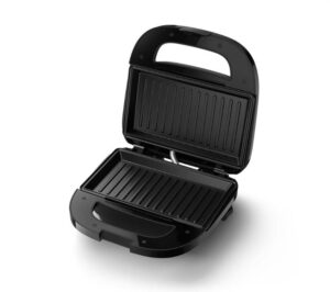 Philips 2-in-1 Sumuštinių keptuvas HD2330/90, 750 W | Grilis ir Sumuštiniai, Juodas