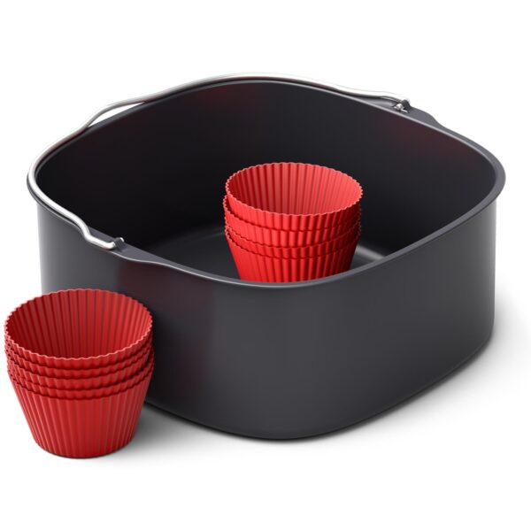 Philips Airfryer XXL Cepšanas komplekts HD9957/00 | Cepšanas panna un 9 kēksu formiņas