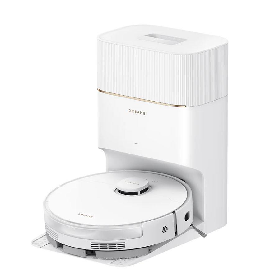 7538f949-404b-4fd3-8290-2f989845f2e7 Dreame Robots putekļu sūcējs D20 Pro Plus (RLD43SD-WH) | 13000 Pa, Stacija 150 dienām, Balts - Image 1