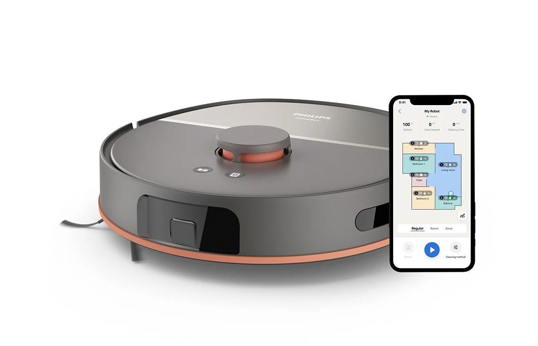 76d489f9-472c-4322-805e-a988237b3a08 Philips Robotsūcējs XU5000/10 | 10000 Pa, Sūc un mazgā, LDS Navigācija - Image 1