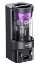 Eureka Robotas siurblys E10S | 4000 Pa, Automatinė stotelė, Juodas