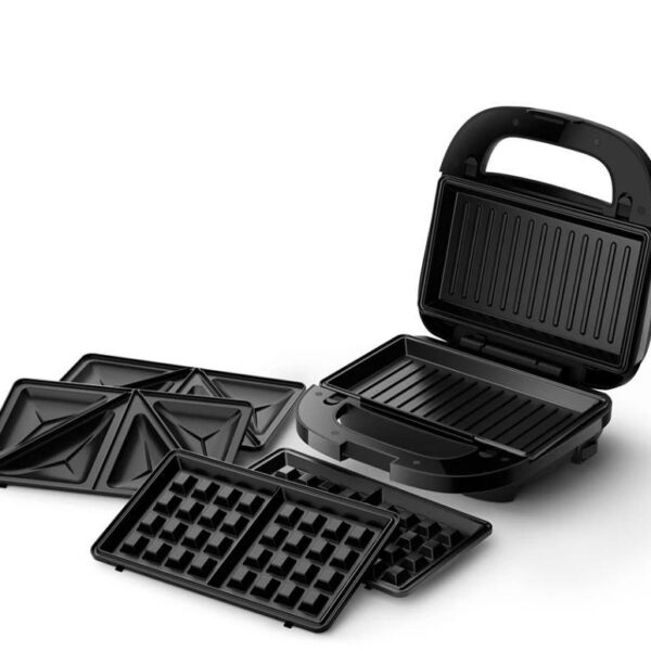 Philips 3-in-1 tosteris HD2350/80, 750 W | Vafeles, Grils, Sviestmaizes