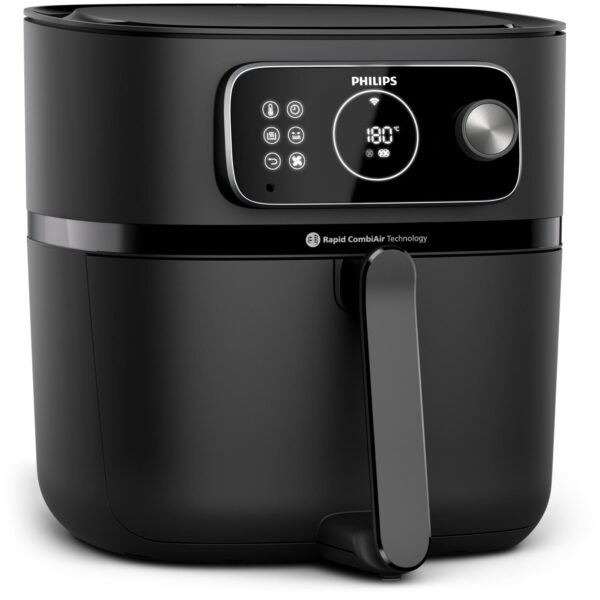 Philips Airfryer XXL HD9875/90 Premium 7000 sērija | 8,3 l ietilpība, Smart Sensing, Melns