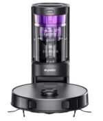 Eureka Robots putekļsūcējs E10S | 4000 Pa, Automātiskā stacija, Melns