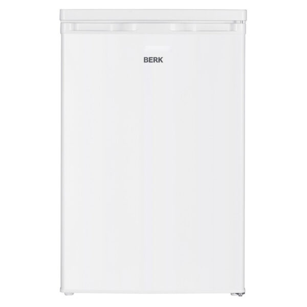 BERK Mini Ledusskapis BRT-8552 W | 109 L, Kompakts, E Klase, Antibakteriāls Pārklājums